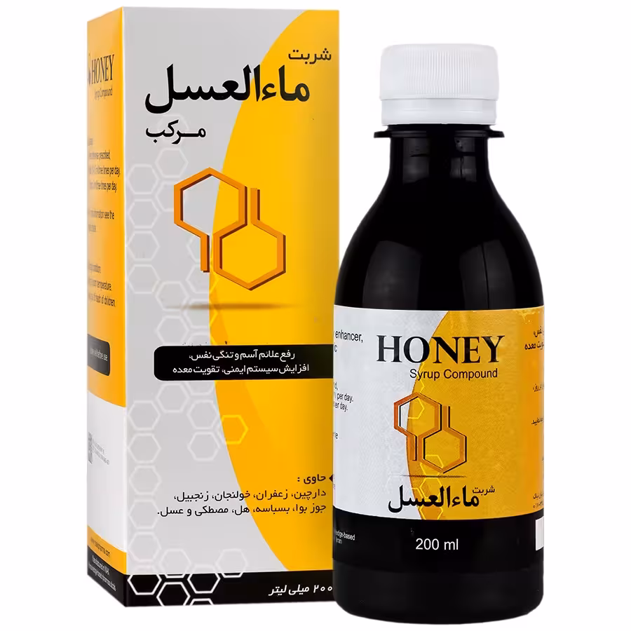 شربت ماءالعسل مرکب 200 میلی لیتری