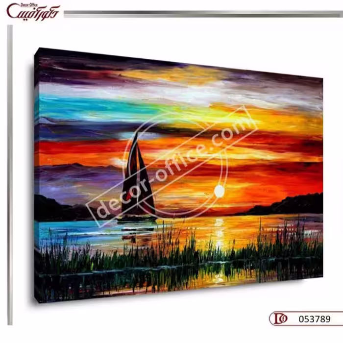 تابلو دیواری منظره دریا R2789