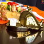 MARKET مارکت کالین ترید کره خوری طرح دلفین طلایی  1197