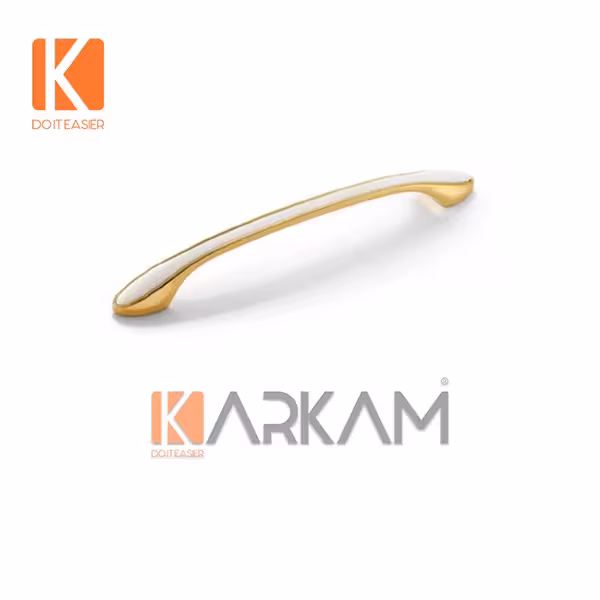 کابینتی 192-1825W سفید طلایی HTN