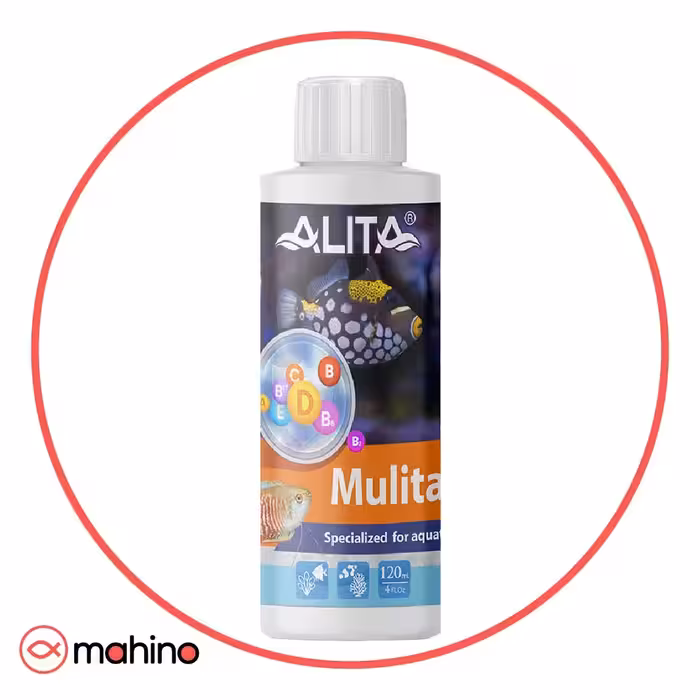 محلول مولتی ویتامین آکواریوم آلیتا