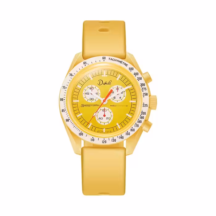 ساعت مچی طرح امگا بند سیلیکونی