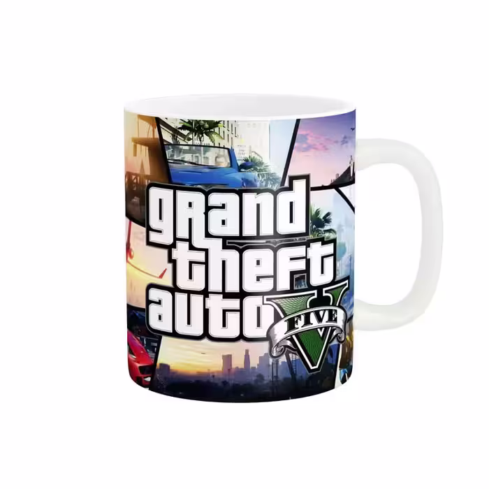 خرید ماگ-لیوان  بازی جی تی ای GTA V کد gtav-68