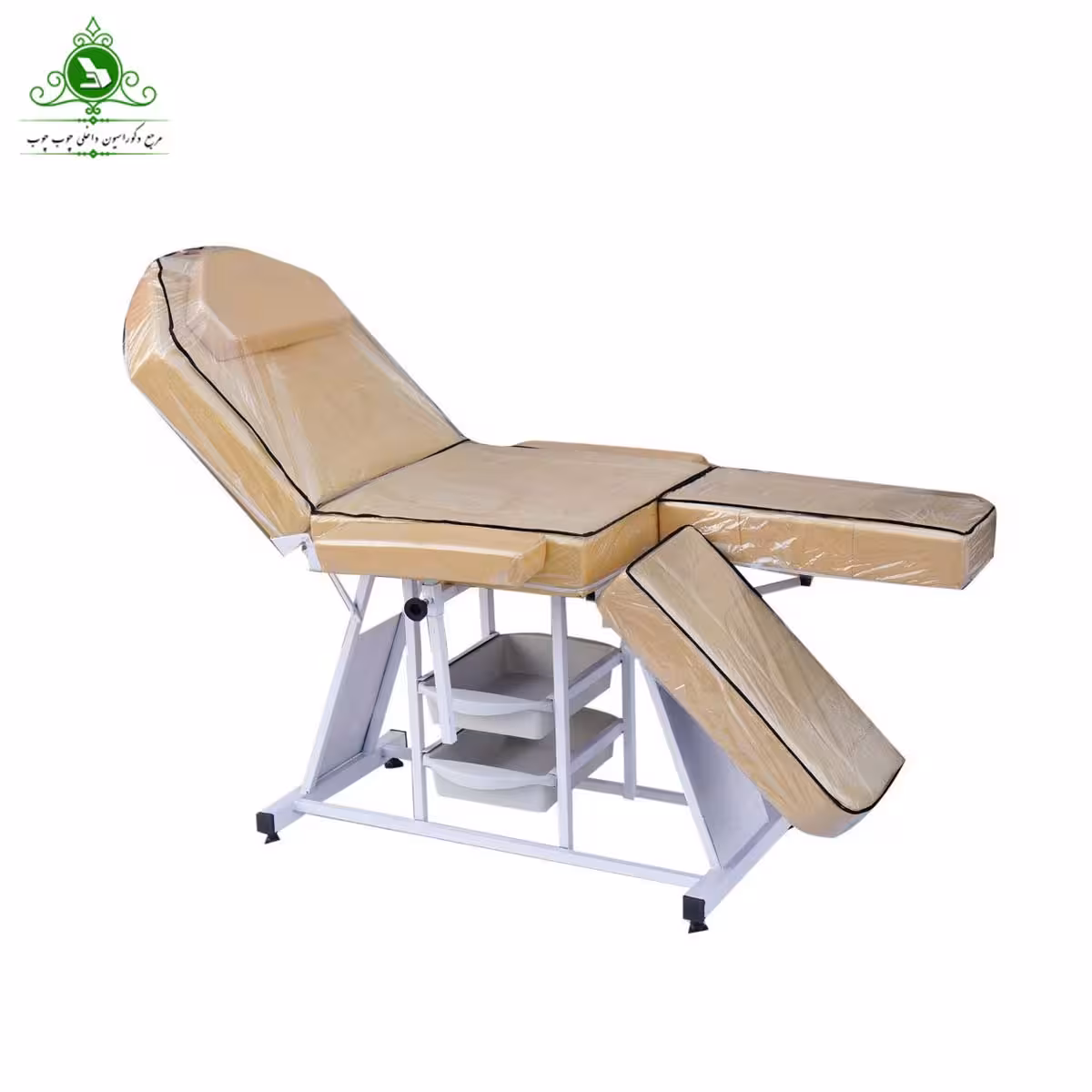 تخت ماساژ پایه فلزی تاشو مدل K4001