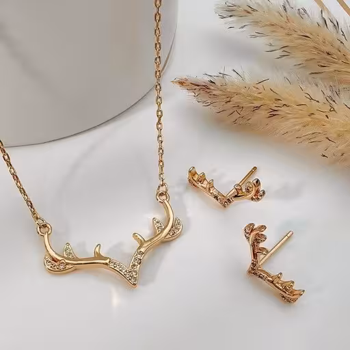 نیم ست دخترانه گوزنی ژوپینگ