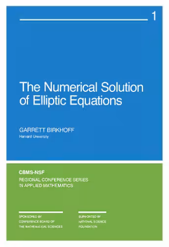 خرید و دانلود نسخه کامل کتاب The numerical solution of elliptic equations