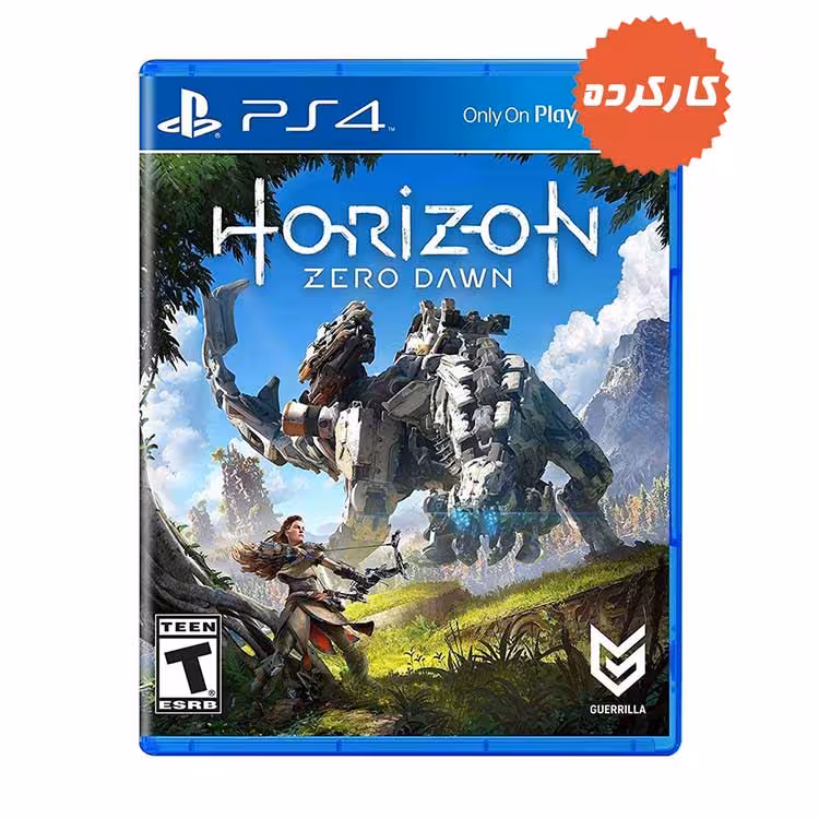نسخه فیزیکی بازی Horizon zero dawn برای PS4 | کارکرده