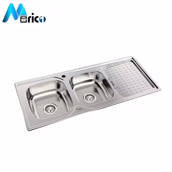 سینک میلان کد 2018 توکار دو لگنه