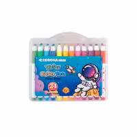 ماژیک نقاشی طلقی کرونا 24 رنگ