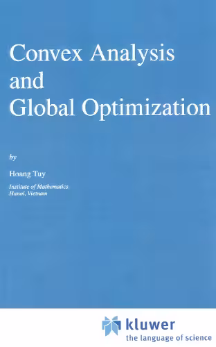 خرید و دانلود نسخه کامل کتاب Convex Analysis and Global Optimization
