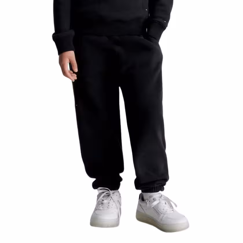 قیمت و خرید شلوار نوجوانی مشکی کلوین کلین مدل Fleece Logo Joggers اورجینال