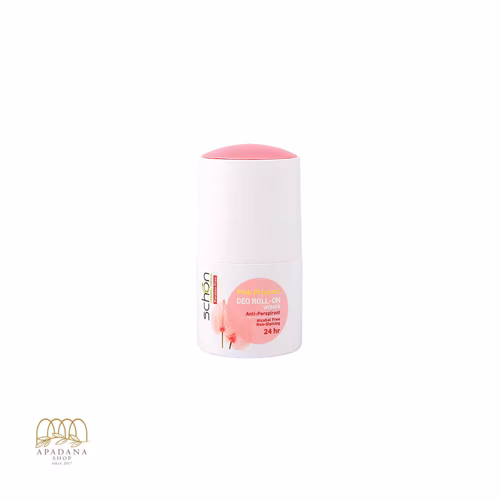 مام رول ضد تعریق زنانه 24 ساعته شون مدل Pink Princess حجم 60 میل