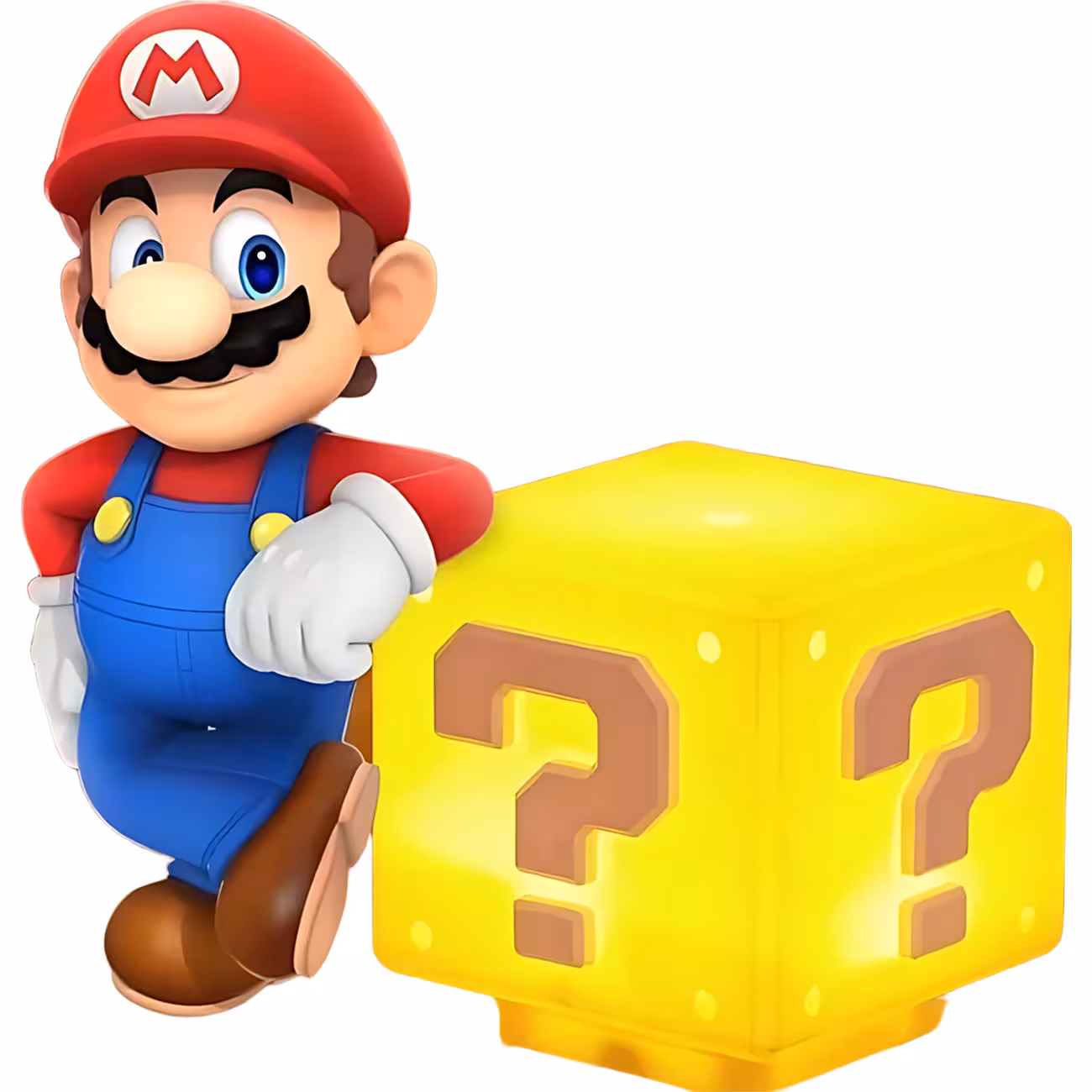 چراغ خواب رومیزی شارژی سوپر ماریو Mini Question