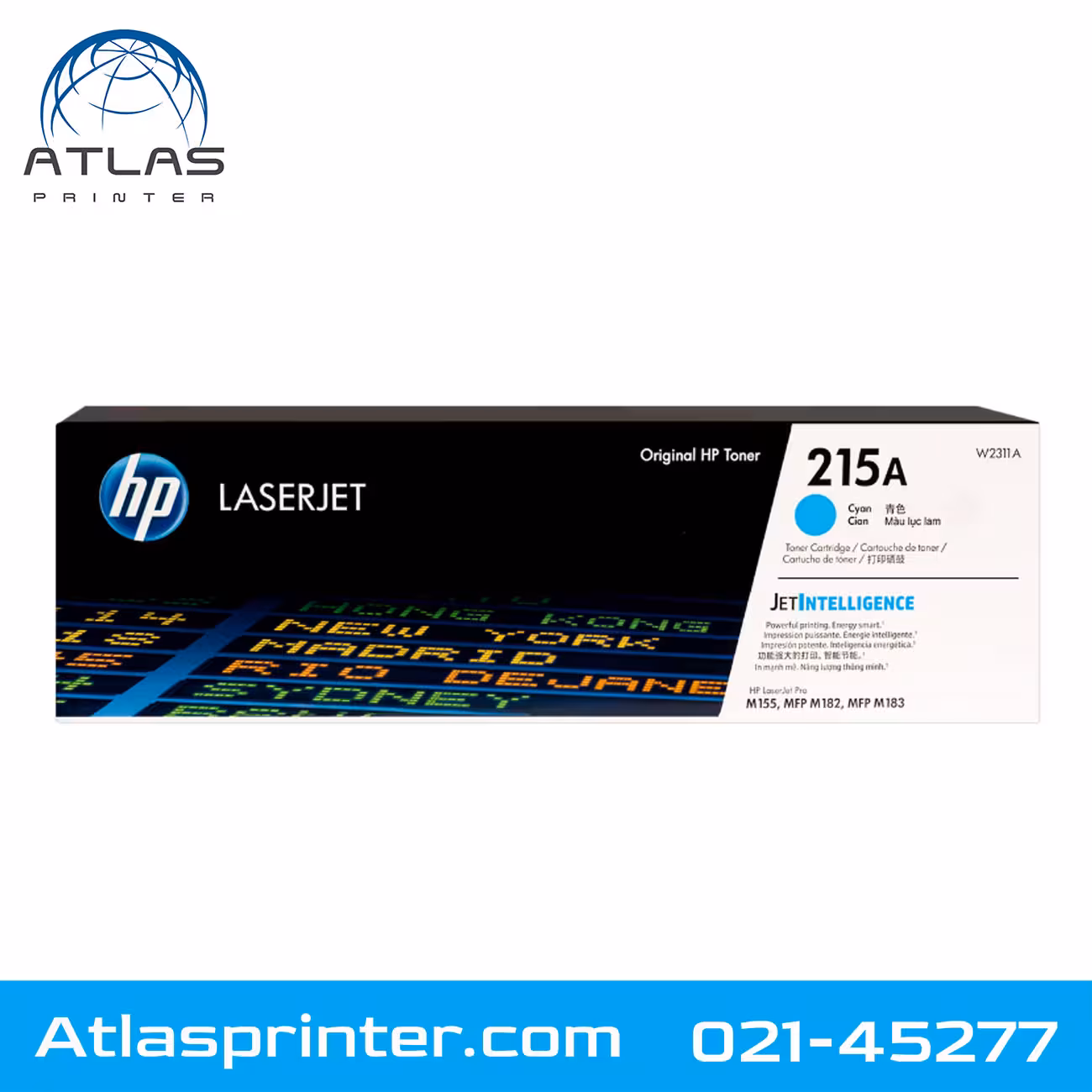 کارتریج لیزری اچ پی HP 215A آبی