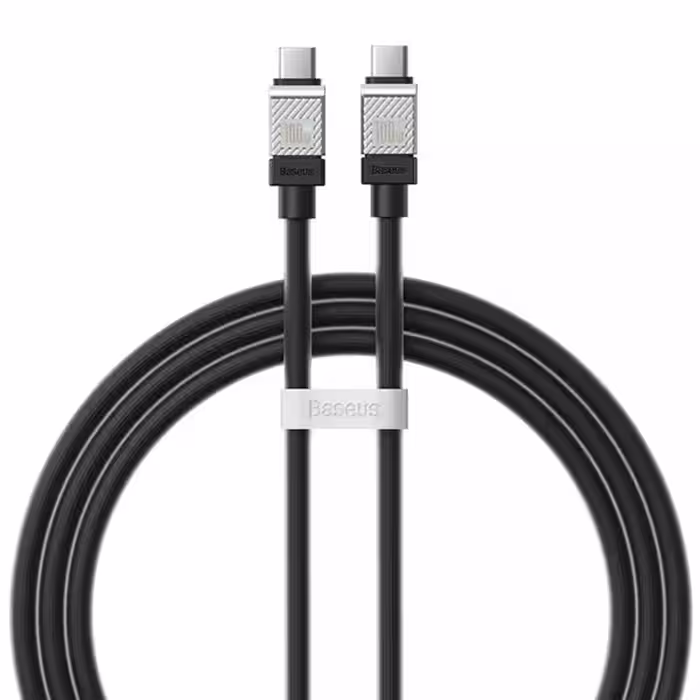 کابل تبدیل USB-C به USB-C بیسوس 100W مدل CAKW000201 طول 1 متر