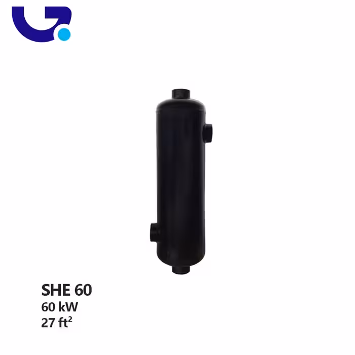 مبدل حرارتی پوسته و لوله کالمو مدل SHE 60