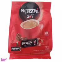 قهوه فورى ۱×۳ نسكافه بسته ۲۰ عددی