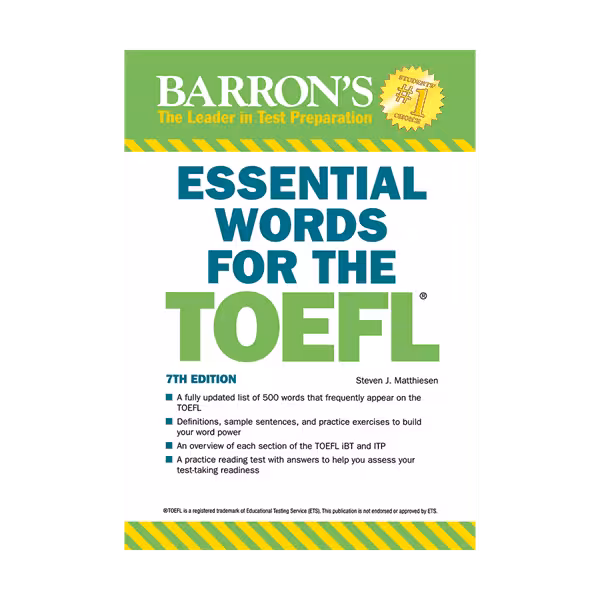 Essential Words for TOEFL 7th Edition Barrons