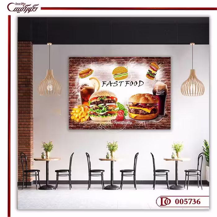 تابلو دکوراتیو رستوران R005736