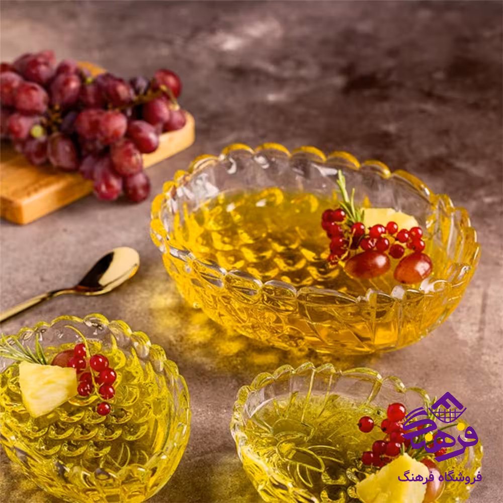 پیاله رویال (اناناس) کادو نوری (8دک)