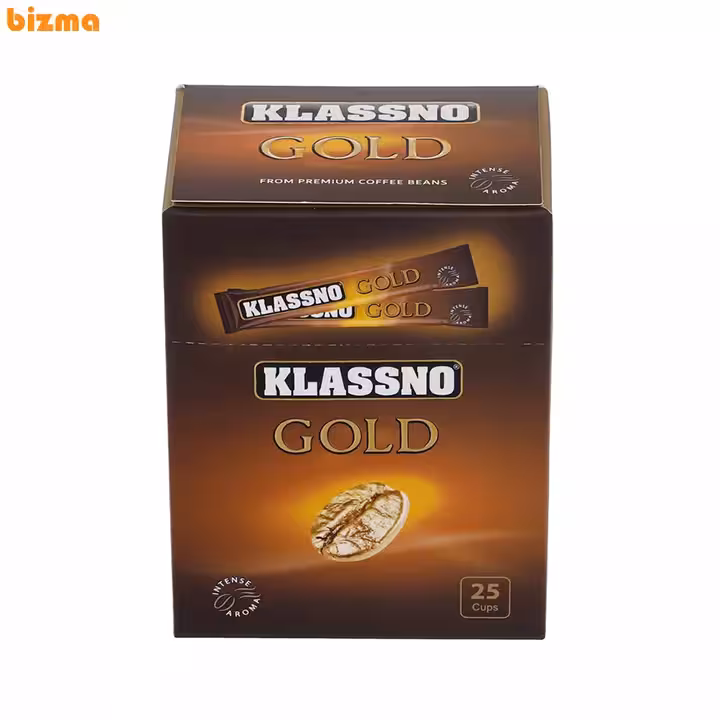 پودر قهوه فوری گلد کلاسنو – 25 عددی