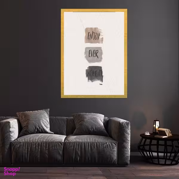 تابلو بکلیت طرح مدرن جمله انگیزشی مدل قاب شاسی T-S10266