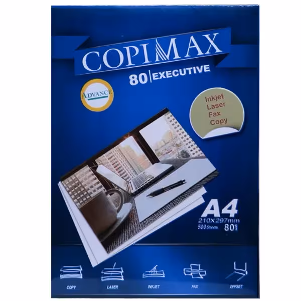 خرید کاغذ کپی مکس اورجینال 80 گرم واقعی