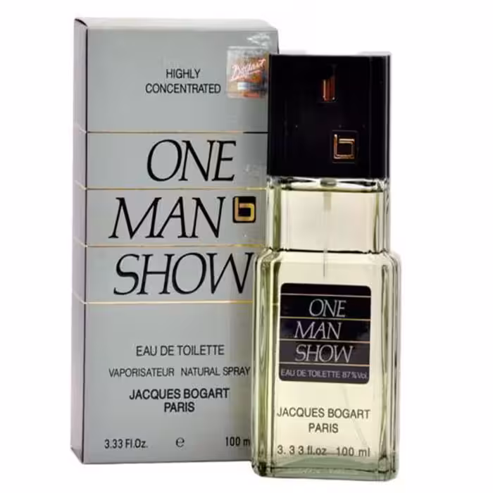 ادو تویلت مردانه ژاک بوگارت مدل وان من شو One Man Show حجم 100 میلی لیتر | Jacques Bogart One Man Show Eau De Toilette For Men 100 ml