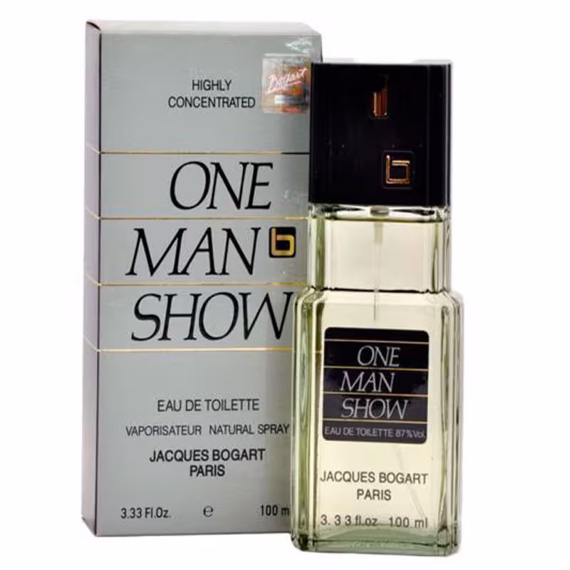ادو تویلت مردانه ژاک بوگارت مدل وان من شو One Man Show حجم 100 میلی لیتر | Jacques Bogart One Man Show Eau De Toilette For Men 100 ml