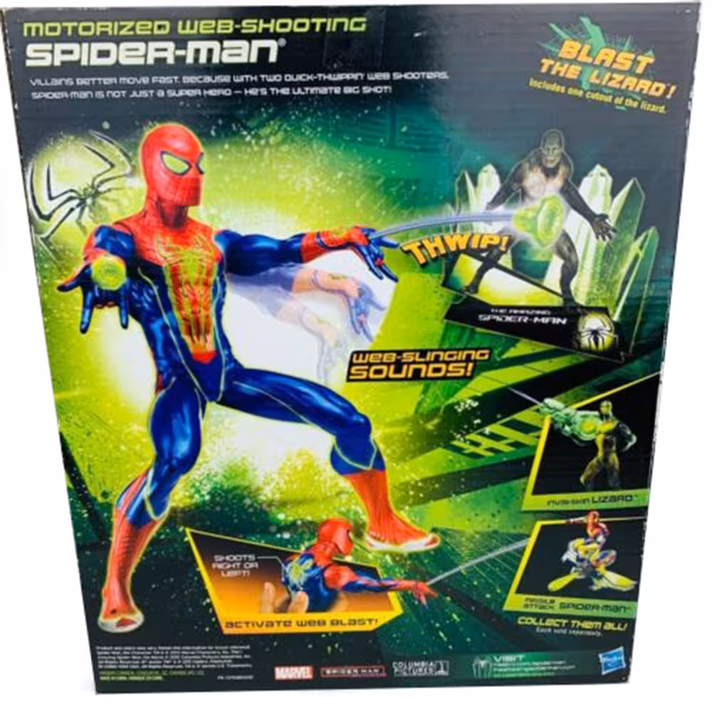 قیمت و اکشن فیگور اسپایدرمن Shooting Spider Man Glow in the Dark