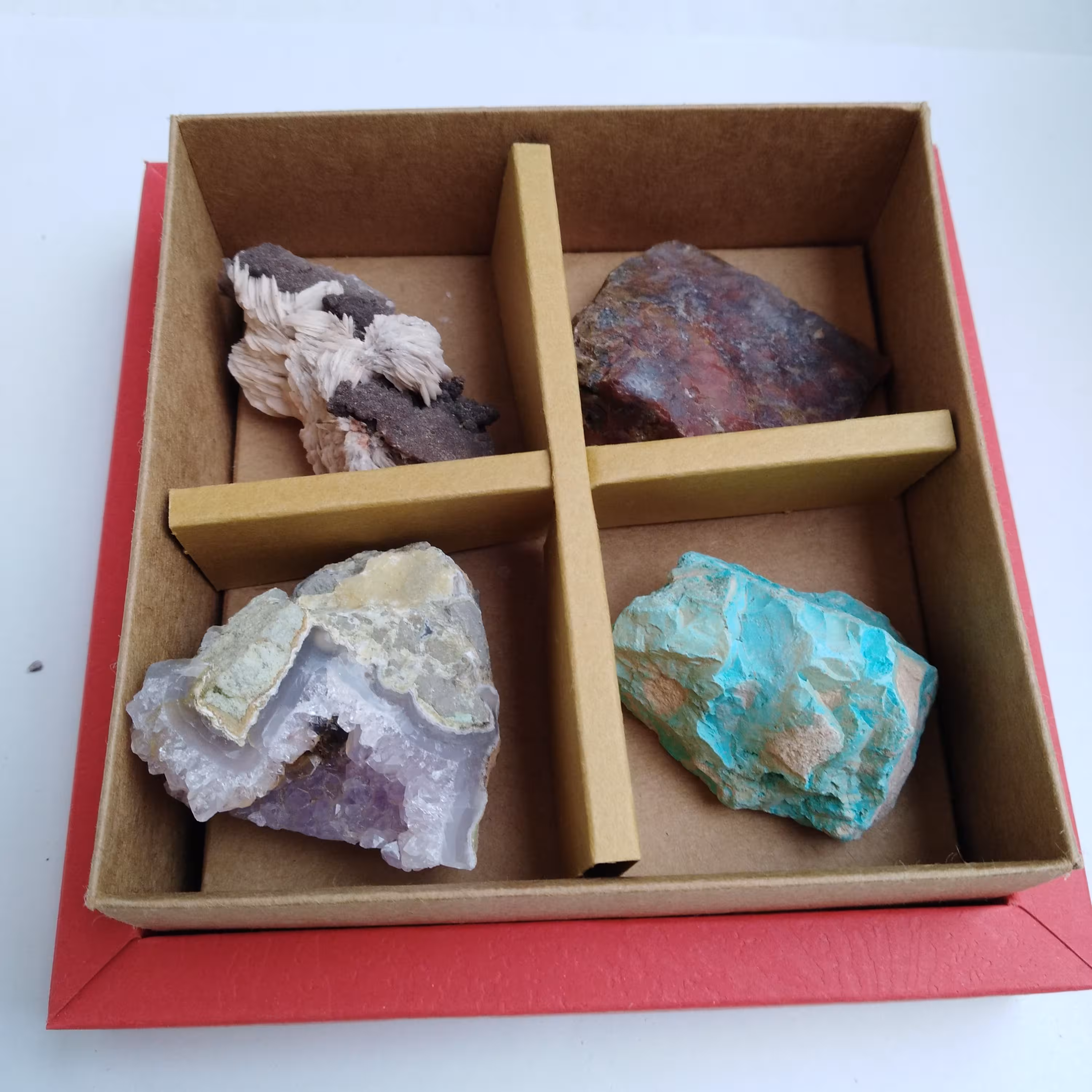 مجموعه  4 تایی سنگ  راف مدل کلکسیونی  KH071