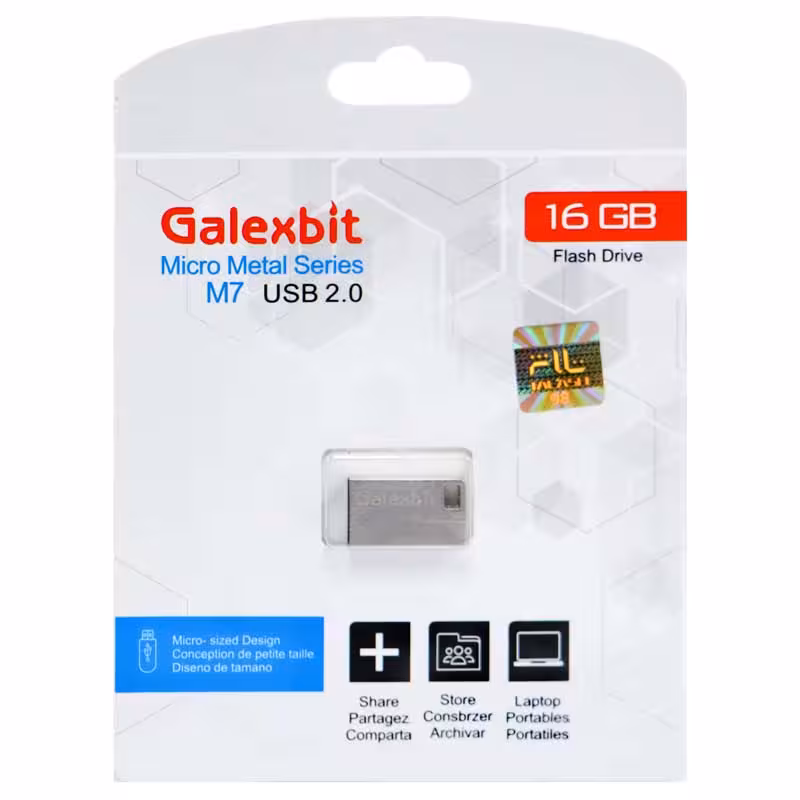 فلش 16G GALEXBIT MICRO METAL SERIES M7