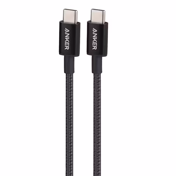 کابل تبدیل USB-C به USB-C انکر مدل Nylon A8752 طول یک متر