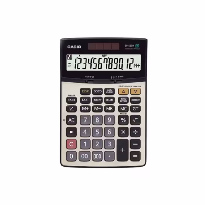 ماشین حساب کاسیو DJ-220D