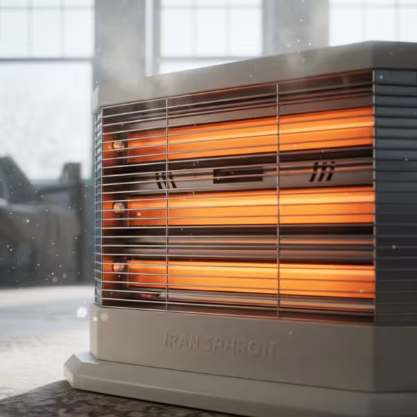 بخاری برقی بزرگ ایران شرق مدل آلینا 2200