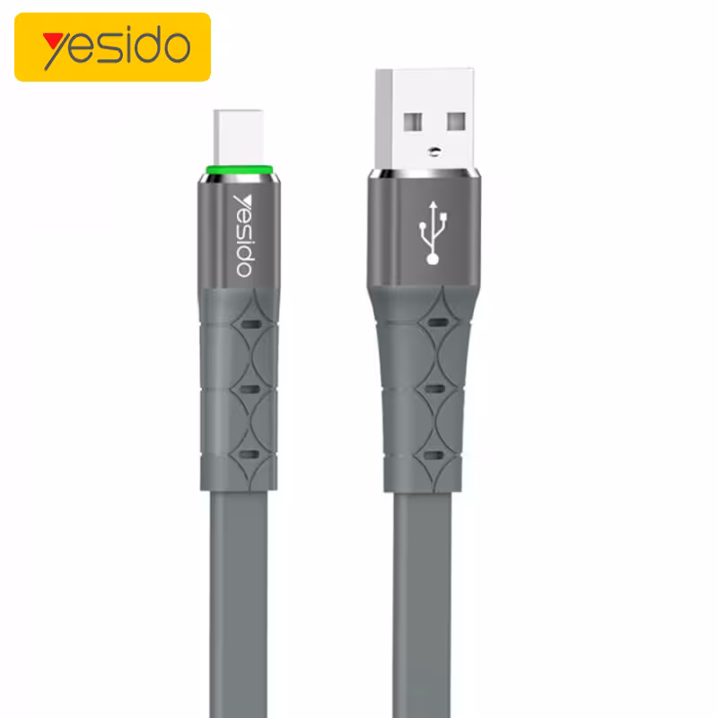 کابل تایپ سی طراحی فلت Yesido CA40 Flat Data Cable type C