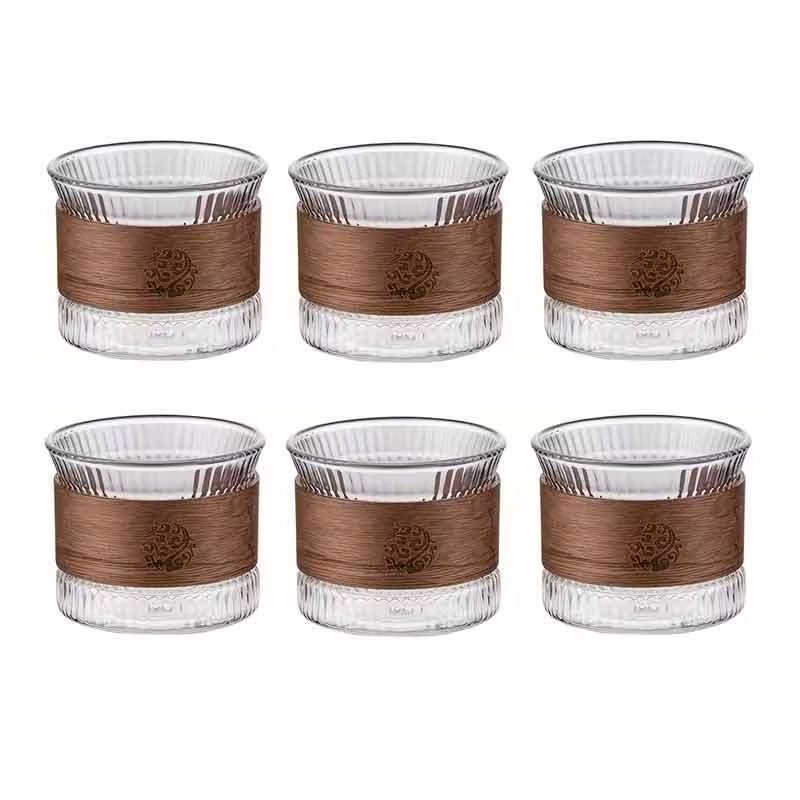 استکان مدل FEECOZ مجموعه 6 عددی