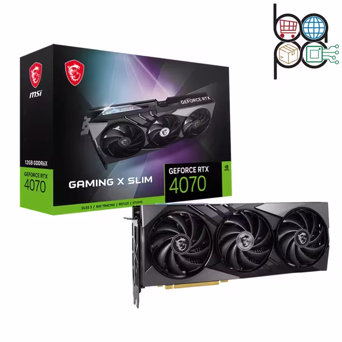 کارت گرافیک MSI RTX 4070 GAMING X SLIM 12G