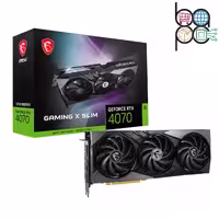 کارت گرافیک MSI RTX 4070 GAMING X SLIM 12G