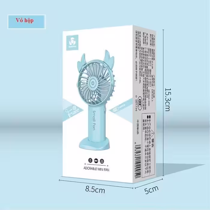 مینی فن گوش دار شارژی کد 1960