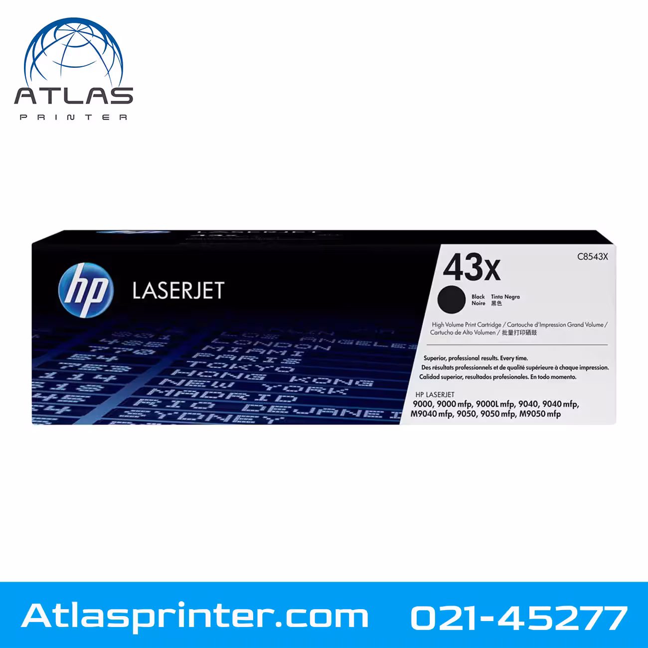 کارتریج لیزری اچ پی HP 43X مشکی