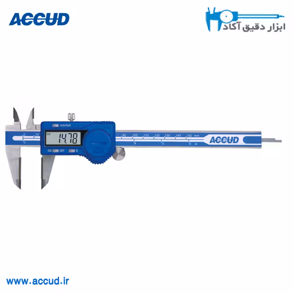 کولیس دیجیتال 20 سانتی متر فک کارباید Accud (آکاد) مدل 116-008-11