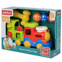 قطار کشیدنی حمل توپ موزیکال winfun