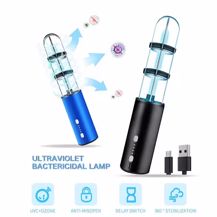 لامپ ضد عفونی کننده محیط UV-C UVtech مشکی