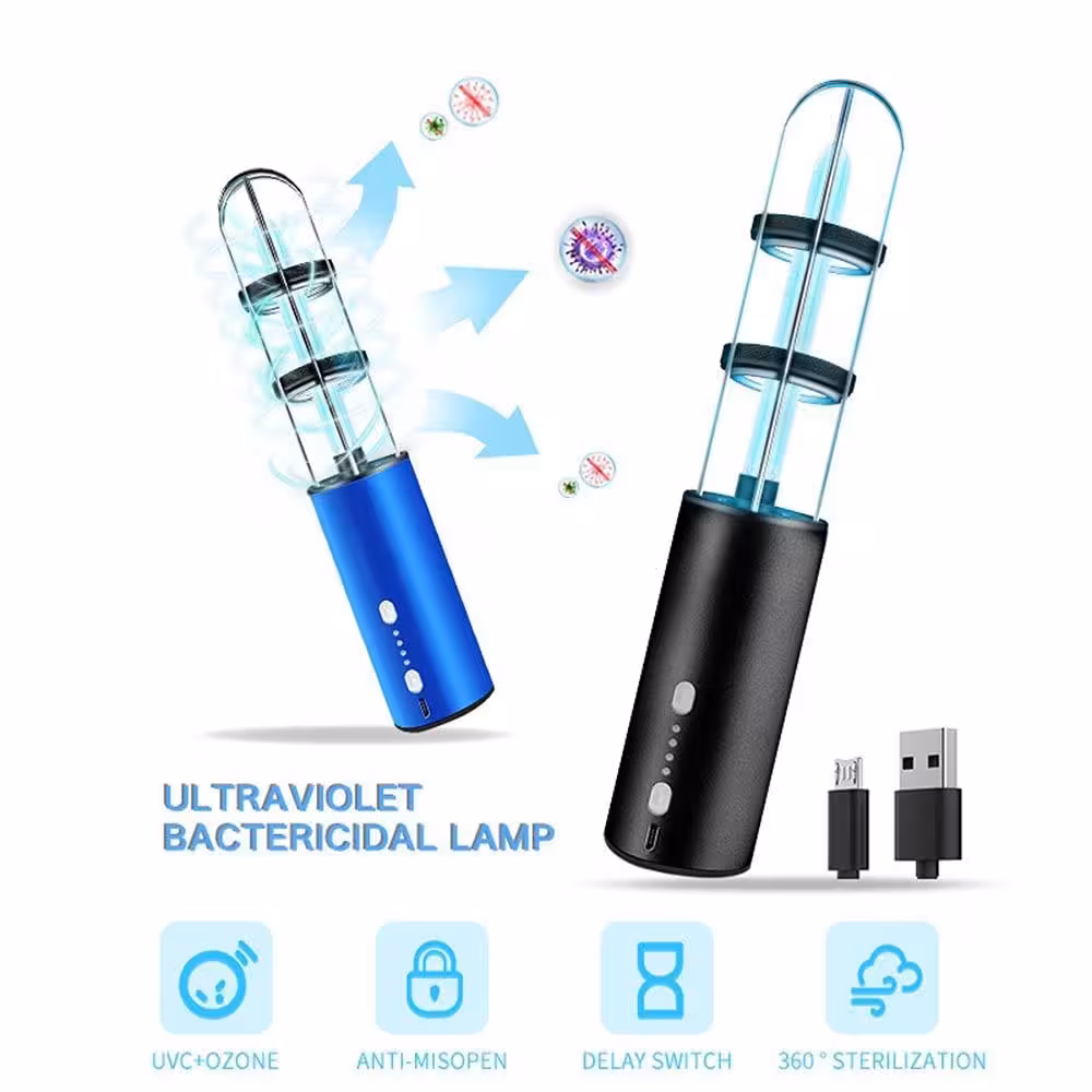 لامپ ضد عفونی کننده محیط UV-C UVtech مشکی