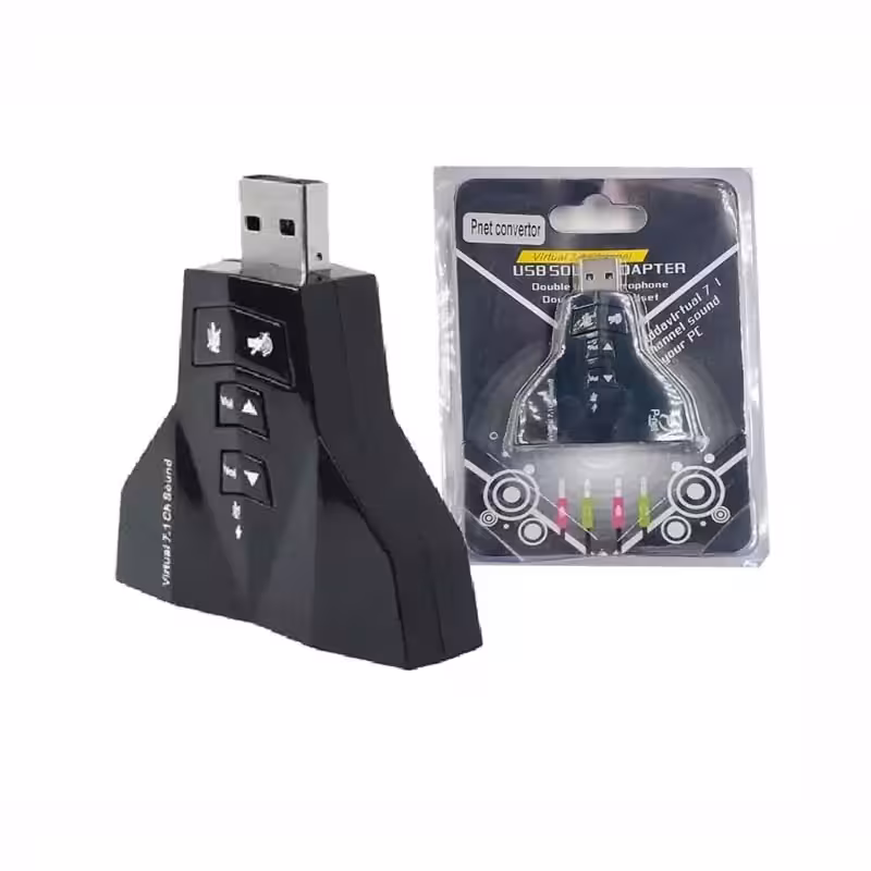 کارت صدا اکسترنال پی نت (Pnet) مدل 7 کانال