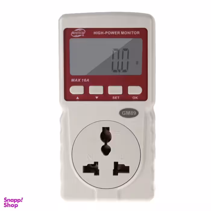 دستگاه سنجش میزان مصرف برق بنتک مدل GM89