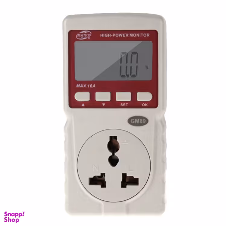 دستگاه سنجش میزان مصرف برق بنتک مدل GM89