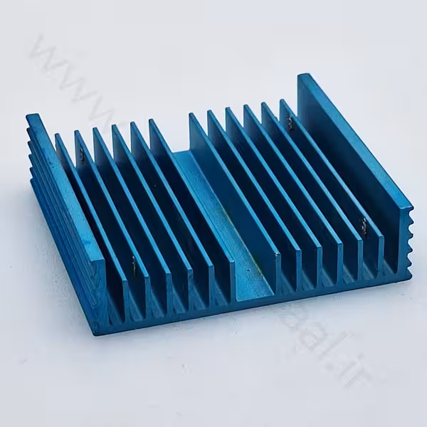 هیت سینک آلومینیومی شانه ای مستطیل