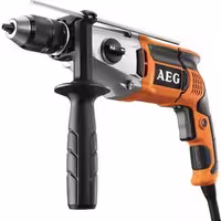 دریل گیربکسی چکشی آاگ مدل SB2E1100RV با توان 1100 وات و سه نظام